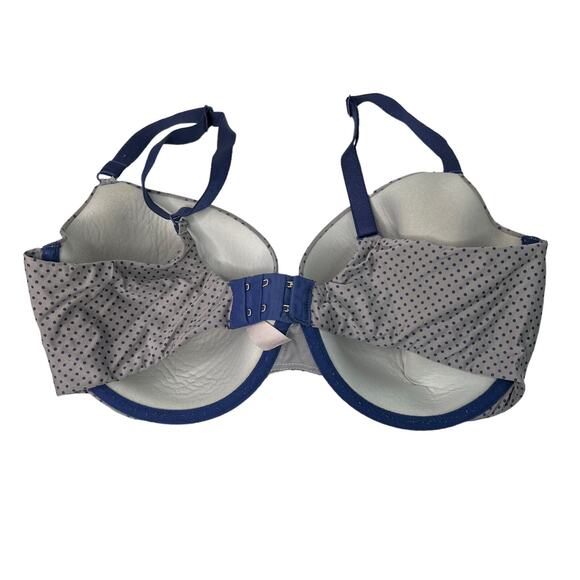 Victoria's Secret Demi Lightly Padded Bra Convertible Underwire Polka Dot 36DD - Picture 2 of 6